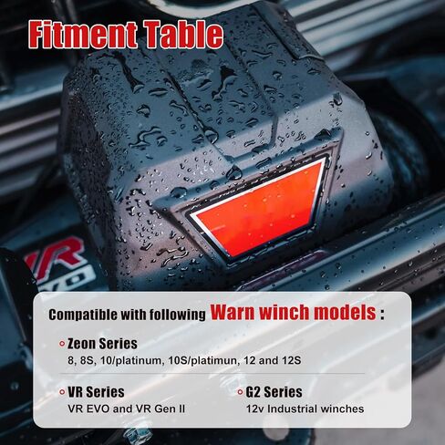 98381 Upgraded Winch Contactor Fits for Warn Zeon winches 8, 8S, 10, 10S, 12 and 12S | Replace Number 81400 A1 in Kuwait