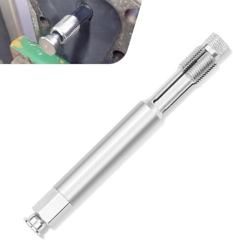 WZP 14 mm Back Tap Spark Plug Thread Repair Tool, M14x1.25 Thread Chase Tap, Motorcycle Spark Plugs, Straightening Tool for Repairing Threads and Preventing Metal Shavings from Entering The Cylinder in Kuwait
