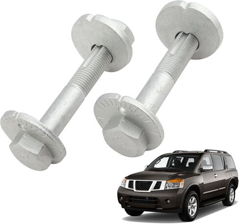 545802S400 545802S40A 2PCS Lower Suspension Arm Alignment Camber Bolts Fit for 2004-2015 Nissan Armada 5.6L,2005-2012Nissan Pathfinder 4.0L V6 in Saudi Arabia