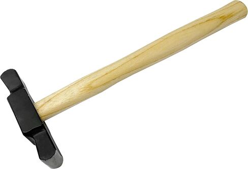 4-5/8" Large Rectangular Raising Hammer Round Face Tipped Repousse Jewelry Making Metal Forming Tool in Kuwait