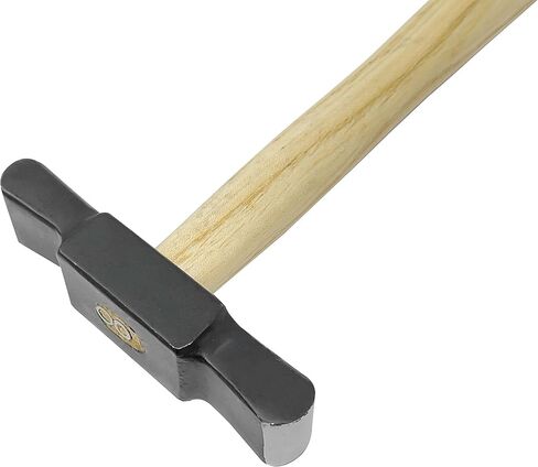4-5/8" Large Rectangular Raising Hammer Round Face Tipped Repousse Jewelry Making Metal Forming Tool in Kuwait