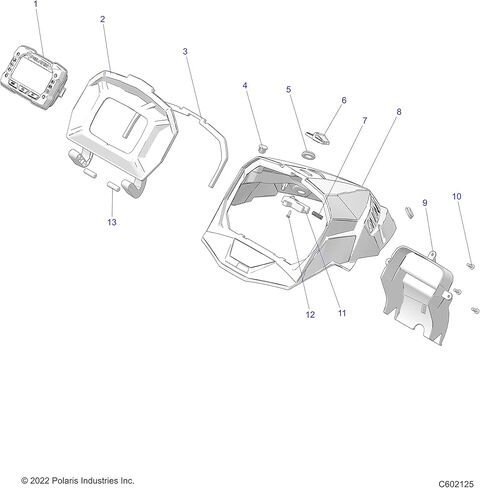 حلقة الغطاء الجانبي Polaris، OEM الأصلي، الجزء 5433833 in Kuwait