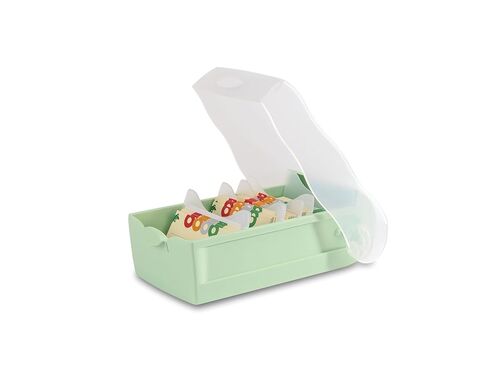 HAN Croco flashcard Box, Easy to Learn Vocabulary with 5-Compartment Learning System, DIN A8 Index Box for 500 Cards, 998-887, Translucent/Pastel Purple in Saudi Arabia