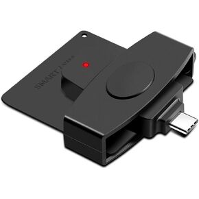 2021 قارئ بطاقات USB ذكي CAC Type-C بنك الإقرار الضريبي بطاقة SIM/بطاقة IC/ID العسكرية in Kuwait