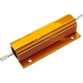 100W Aluminum Power Metal Shell Case Wirewound Resistor 0.01-100K 1 0.5 1 2 4 6 8 10 20 100 150 200 300 500 1K 10K ohm(2.7K) in Kuwait