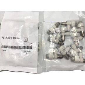 10PCS AS1201F-M5-06A AS1201F-M5-04A AS2201F-01-06SA AS2201F-02-08SA AS1201F-M3-04 AS1201FS-M5-04 Throttle Valve(AS1201FS-M5-04) in Kuwait
