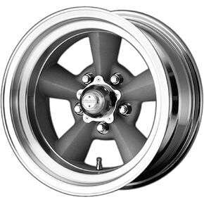 عجلة سيارة AMERICAN RACING TT O Vintage Silver مع شفة مُصنعة TT O 15x7 5x120.65 فضية عتيقة مع شفة مُصنعة (-6 مم) in Kuwait