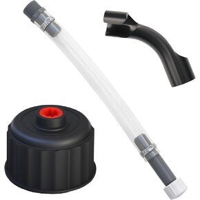 1PC Racing Fuel Jug Complete Kit-3042 Replacement Jug Cap & PVC Fuel Hose for 5/5.5 Gallon Racing Fuel Cans, Compatible with Scribner, Jegs & VP Fuel Jugs in Saudi Arabia