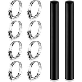 2 PCS Reinforced Gasoline Fuel Filler Neck Hose with 8 Clamps Set, 1 1/2" ID, 15 7/8" Long Straight Fuel Hose Gas Tank Filler Hose Replacement in Saudi Arabia
