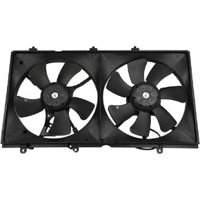 ALEGE Radiator Condenser Fan Assembly Fit for 2003-2007 for Mitsubishi Lancer, Replace OE:620-333 in Kuwait