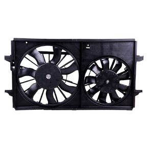 ALEGE Radiator Condenser Fan Assembly Fit for 2004-2012 for Chevrolet Malibu 2005-2010 for Pontiac G6 2008-2009 for Saturn Aura, Replace OE:620-610 in Kuwait