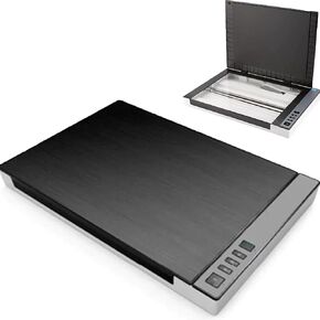 High Speed Flatbed Scanner, A3 Large Format Color Photo & Document Scanner, 1200 Dpi Optical Resolution, Auto-Scan, 8sec Fast Scan Speeds, for Home and Home Office in Kuwait