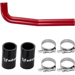 EVIL ENERGY Upper Coolant Hose Kit for 2010-2018 6.7L Cummins, Aluminum Upper Radiator Coolant Hose Replacement Upgrade for Single Radiator 2010 Dodge Ram 2500/3500 and 2011-2018 Ram 2500/3500 in Kuwait