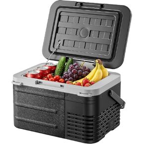 EKOJUCE 12 volt Car Refrigerator, 11 Quart (10L) Electric Cooler -4℉~68℉, Portable Car Fridge 12/24V DC & 100-240V AC, Car Freezer for Outdoor, Truck, RV, Camping in Kuwait