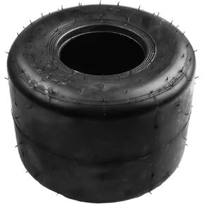 Kart Tires 10x4.50-5 and 11x7.10-5, Rubber Tubeless Replacement Wheels Front or Rear Karting, Wearproof Non-Deforming Off-Road Tire(11x7.10-5) in Kuwait