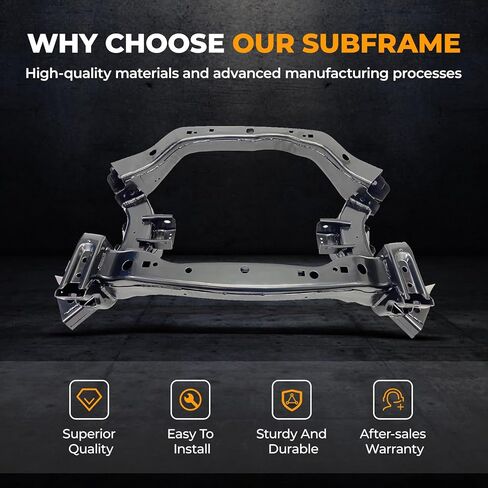 SUZANNE Front Frame Crossmember Subframe Cradle Compatible with 2011-2023 Dodge Challenger, Dodge Charger, 2011-2023 Chrysler 300 68185029AA in Kuwait