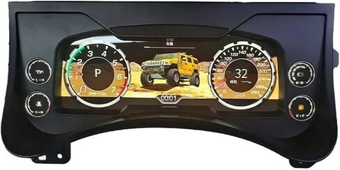 12.3" Compatible With Cadillac Escalade 2003-2006 Car Digital Cluster Board Instrument Panel Gauges&Smart Module in Kuwait