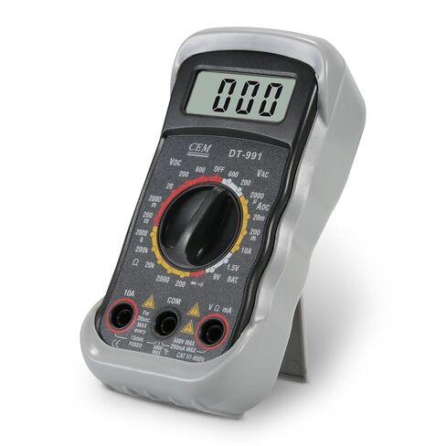 CEM 2000 Counts Digital Multimeter TRMS, Multimeter Accurate Tester for DC Voltage to 600V,DC Current to 10A,Resistance to 40MΩ,Diode Continuity Battery Test for Automotive Home Electricians in Kuwait