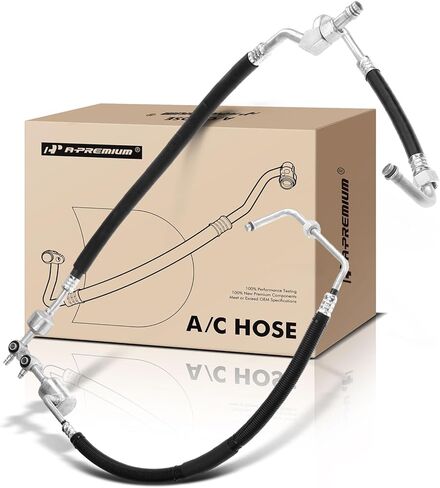 A-Premium A/C Suction Hose & Discharge Line Hose Assembly Compatible with Chevrolet & GMC Models - C2500 Suburban, K2500 Suburban, 1996 1997 1998 1999, 7.4L, Petrol, w/Rear Temperature Controls in Kuwait