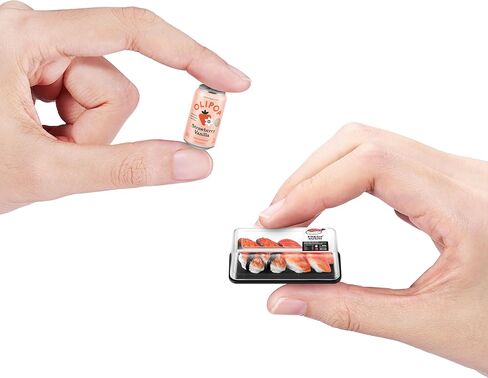 العلامات التجارية الصغيرة ملء الثلاجة سلسلة Minis Minis 1 من ZURU، لعبة قابلة للتجميع، حزمة عناصر مفاجئة، نسخة طبق الأصل مصغرة، لهواة التجميع للأعمار من 8 سنوات فما فوق (2 كبسولة)، 77731-INT in Saudi Arabia