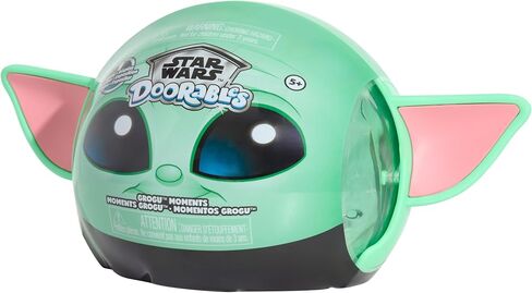 كبسولة تجميع جروجو من Star Wars™ Doorables - كبسولة ديزني الغامضة بأشكال وتفاصيل لطيفة، مفاجأة عرض قابلة للتجميع، خارج هذه المجرة اللطيفة، للمعجبين وهواة الجمع والأطفال بعمر 5 سنوات فما فوق in Kuwait