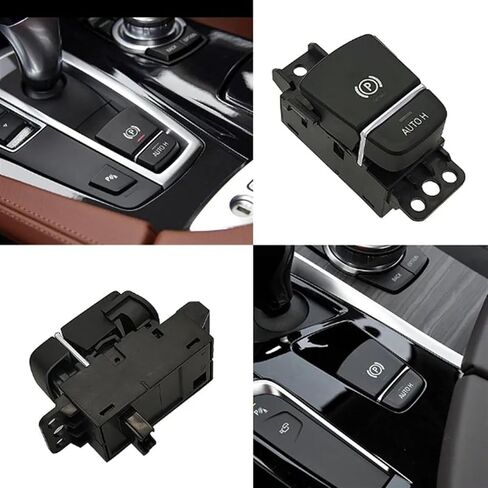 زر فرامل اليد متوافق مع BMW لسلسلة 5 6 G30 G38 GT G32 X3 G01 G08 X4 G02 فرامل اليد الكهربائية فرامل الانتظار مجموعة زر التبديل 61319109311 in Kuwait