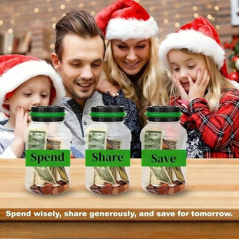 Accurate Digital Coin Counting Jar for Home & Office, 1.8L Clear ABS Coin Bank with LCD Display, Smooth Coin Slot, Perfect for Daily Change Collection and Easy Money Organization in Kuwait