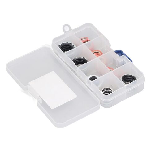Air Conditioner Seal O Ring Kit, AC Compressor Gasket Set with Heat Aluminum Alloy Material for Automotive AC System Replacement in Kuwait