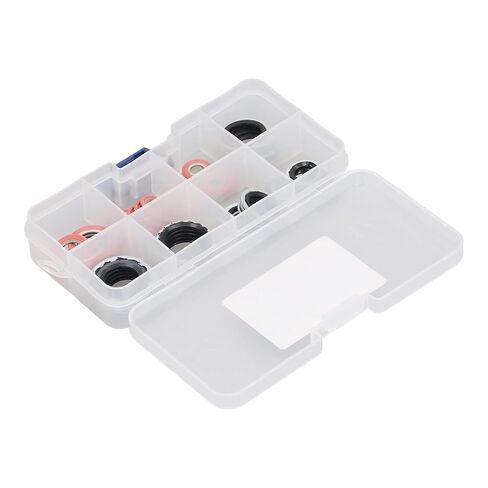 Air Conditioner Seal O Ring Kit, AC Compressor Gasket Set with Heat Aluminum Alloy Material for Automotive AC System Replacement in Kuwait