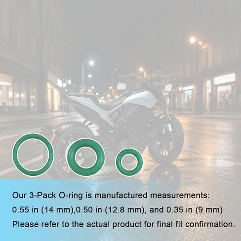 3 مجموعات (9 حلقات دائرية) متوافقة مع حلقة Harley Davidson Fuel Line O Ring، للعديد من الموديلات التي تم إنتاجها بعد عام 1999، متوافقة مع موديلات Street Glide/Road King/Softail، يمكنها منع قطع خط الوقود بسرعة in Kuwait