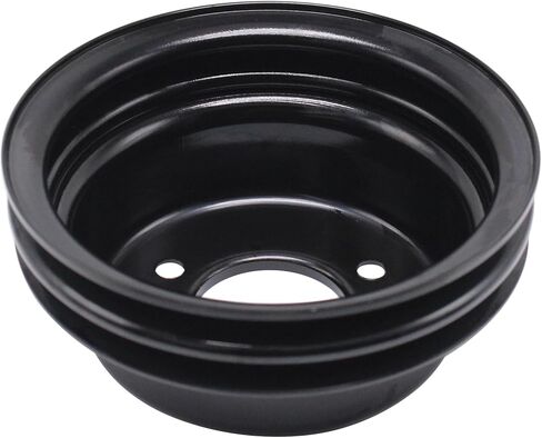 بكرة كرنك مزدوجة الأخدود من الفولاذ الأسود تناسب كتلة صغيرة فورد موستانج 260 289 1965-67 V8 in Kuwait