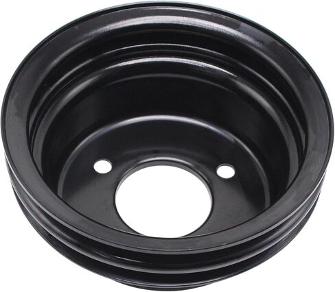 بكرة كرنك مزدوجة الأخدود من الفولاذ الأسود تناسب كتلة صغيرة فورد موستانج 260 289 1965-67 V8 in Kuwait