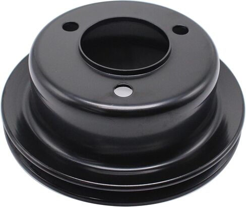 Black Steel Crankshaft Pulley Single 1 Groove for SB Ford Mustang 260 289 3 Bolt V8 in Kuwait