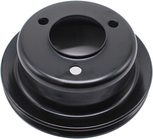 Black Steel Crankshaft Pulley Single 1 Groove for SB Ford Mustang 260 289 3 Bolt V8 in Kuwait