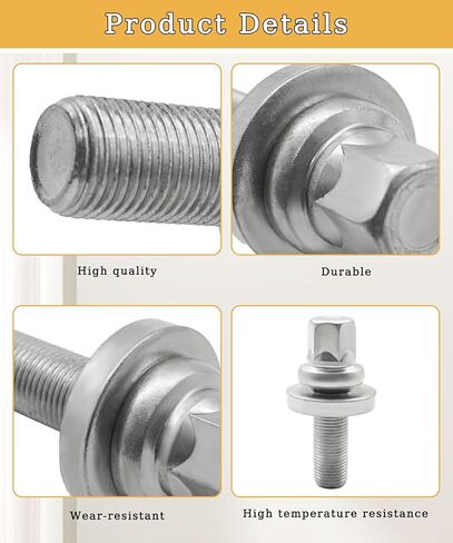 90017-PCX-013 Pulley Bolt and Washer Fits for Honda Accord 2003-2024,for Civic 2002-2023,for CRV 2002-2024,Acura K Series K24 K20 K20A K20A2 K20Z K24A,Replaces 90017-RNA-A01 in Kuwait