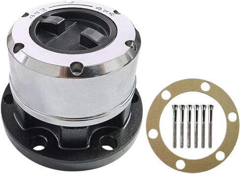Free Wheel Locking Hub 1 Unit X 10 Splines 1961 Steel 10 Teeth Compatible with UAZ GAZ B056 AVM410 in Kuwait