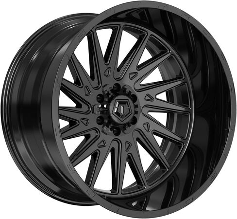 TIS 547BM 20X12 مطحون باللون الأسود اللامع - 6X135 / 6X5.50 نمط الترباس، -44 إزاحة، تجويف المحور 106.2 مم in Saudi Arabia