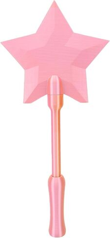 3D Printed Contactless Credit Card Wand Secure Hidden Slot for Debit Card Ergonomic Tap to Pay Star Design for Convenient Payment PLA Material (Pink Gold) in Kuwait