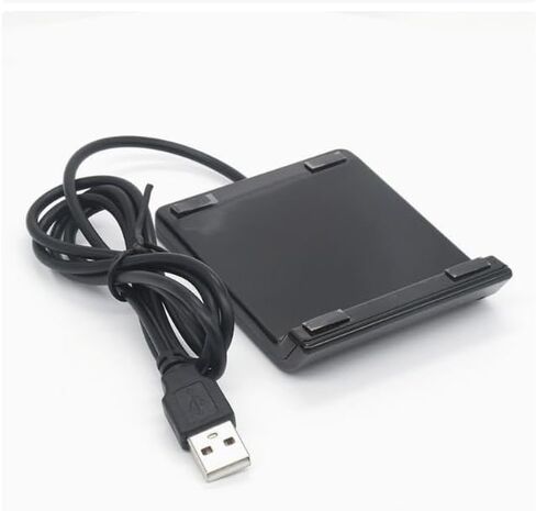 USB 2.0 Smart Card Reader, Contact IC Card Reader for CAC, DNI, ATM, SIM and Tax Filing Cards, Portable USB Smart Card Reader for Online Banking, eID Authentication, Tax Control and Access Login in Kuwait