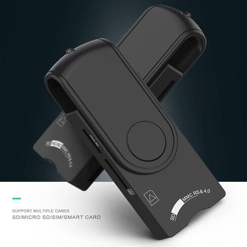 USB Smart Card Reader CAC Common Access Card National ID Bank Chip Card Reader for Payments in Kuwait