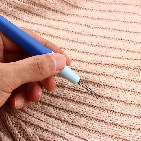 Needle Felting,Needle Felting Tool with 3 Needles and Punch Style Felting Needle Tool with 7 Barbed Needles for DIY Patchwork Wool Crafts Making in Kuwait