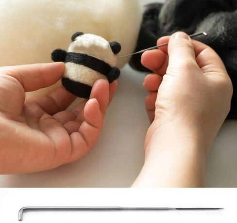 CYSFETENA Felting Needles - 100Pcs Wool Needle Felting Supplies, Needle Felting Kits for Handcraft, Needle Felting Tools Accessories for Beginners and Crafters 3.1 x 0.8 in in Kuwait