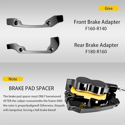 طقم فرامل أمامية وخلفية مطورة لـ Surron Light Bee/Light Bee X، Talaria XXX، Talaria Sting MX3 / R MX4، Segway X160 X260، eRide Pro SS | طقم فرامل 4 مكبس | قطع غيار واكسسوارات الدراجات الترابية in Kuwait