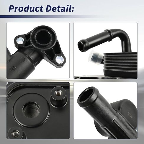 مبرد زيت ناقل الحركة ومجموعة الصمامات 25620-D3000، 25630-D3000 متوافق مع Hyundai Tucson 2.0L 2016-2021، Tucson 2.4L 2018-2021، لكيا سورينتو 2017-2020 مبرد صمام سائل الماء in Kuwait
