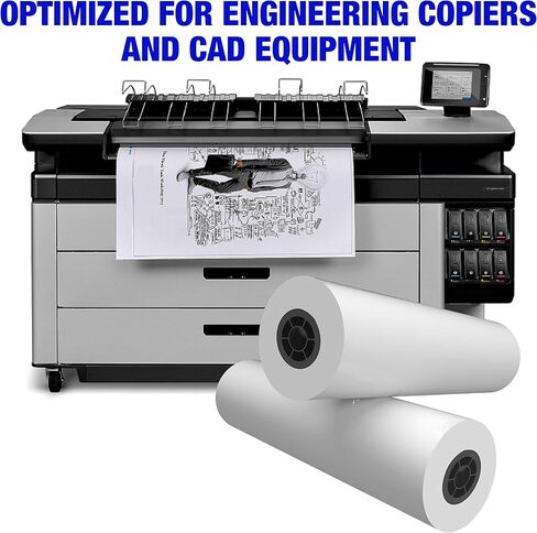 Alliance Wide Format Paper 30" x 650’ Rolls Bond Engineering 92 Bright 20lb - 2 Rolls Per Carton with 3" Core in Kuwait