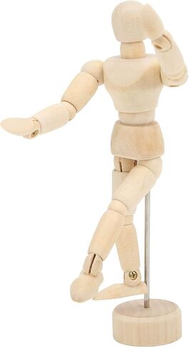 Mannequin, Rotatable Joint Drawing Artist Mannequin with Flexible Joints, for Sketching, Animation and Decoration(4.5inch) in Kuwait
