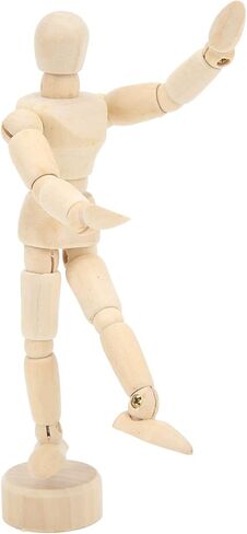 Mannequin, Rotatable Joint Drawing Artist Mannequin with Flexible Joints, for Sketching, Animation and Decoration(4.5inch) in Kuwait