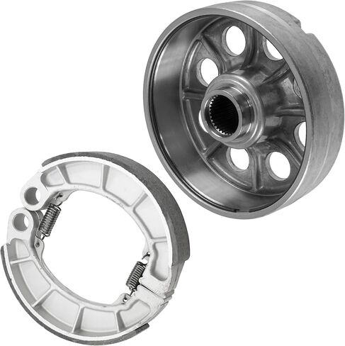 Caltric Rear Brake Drum And Shoes Compatible with Honda Rancher Fourtrax 420 TRX420FM FE 2007-2024 in Kuwait