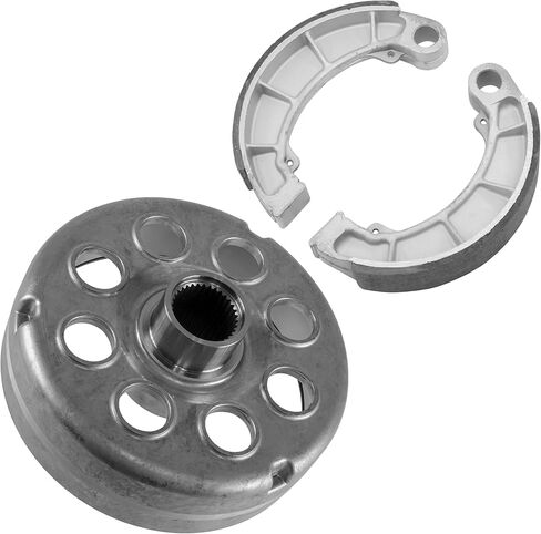 Caltric Rear Brake Drum And Shoes Compatible with Honda Rancher Fourtrax 420 TRX420FM FE 2007-2024 in Kuwait