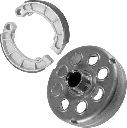 Caltric Rear Brake Drum And Shoes Compatible with Honda Rancher Fourtrax 420 TRX420FM FE 2007-2024 in Kuwait